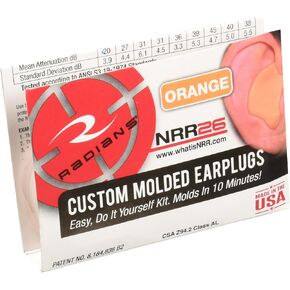 Radians Custom Molded Earplugs - Tan