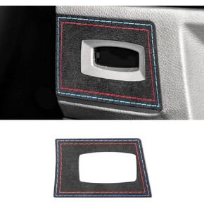 BETTERHUMZ Car Key Hole Frame Sticker Trim for BMW E90 E92 E93 3 Series 2005-2012 for Alcantara Interior Accessories