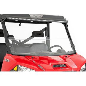 Rough Country Half Windshield for Polaris Ranger/XP/Crew XP - 98132011A