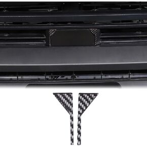 Car Front Seat Central Armrest Cup Holder Cup Panel Trim Sticker Compatible with Toyota Tundra/Sequoia 2022-2024 Real Carbon Fiber Center Console Cup Holder Decorative Frame Protect Cover Accessories