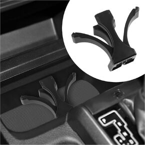 Car Cup Holder Insert Replaces OEM# GN621-06740 55618-06020,Car Center Console Cup Holder Insert Divider Compatible with Toyota 2007-2011 Camry,Standard Car Interior Accessories (for Camry)