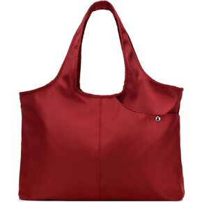 Blifulady Shoulder Bag for Women, Waterproof Shopping Work Handbag Purses Large Tote Bag Multi-function Nylon Travel Shoulder