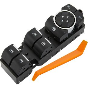 Power Window Switch.3 Metal Pins.Fits for Ford Fusion 2013-2020,Driver Side Control Door vidrios Master Switch OEM DG9Z14529AA, DWS1608, 1S14147, SW7339