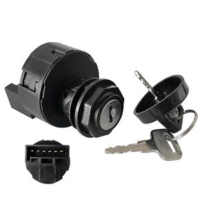 MGI SpeedWare 3-Position Ignition Key Switch Compatible with Polaris ATV/UTV Sportsman Ranger RZR, 6-Pin Connector, Replacement OEM 4010390 4011002 4011142 4012164 4012165