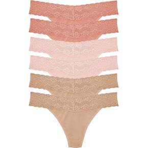 مجموعة Bliss Perfection Os Thong للسيدات من Natori مكونة من 6 قطع
