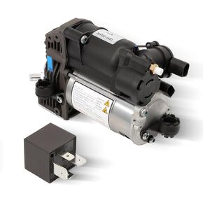 Air Suspension Compressor Pump Compatible with Mercedes ML GL 350 450 550 W166 X166 A1663200104 A1663200204 1663200104 1663200204