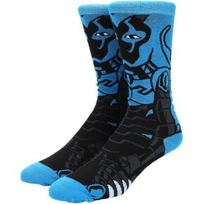Bioworld Justice League Of America Nightwing Men's Animigos Crew Socks