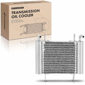 A-Premium Transmission Oil Cooler Compatible with Honda Civic 2001-2005, Accord 2003-2007, 1.7L, Replace# 25510PMP003