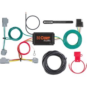 CURT 56355 Vehicle-Side Custom 4-Pin Trailer Wiring Harness, Fits Select Volvo XC60, Black