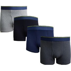 Nawar Men's Underwear boxer trunks 4 pack multicolor comfortable cotton