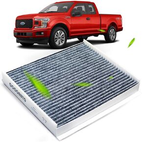 Cabin Air Filter for 2015-2024 Ford F150, 2017-2024 F250 F350 F450 F550 Super Duty, 2018-2024 Expedition Lincoln Navigator, FL3Z19N619A FP79 FP9(Set of 2)