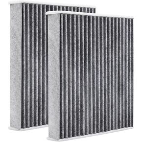 2-Pcs Cabin Air Filter for Accord, Accord Crosstour, Civic, Crosstour, CR-V, Odyssey, Passport, Pilot, Ridgeline Car Replacement for CF10134 Essential Automotive Accessories