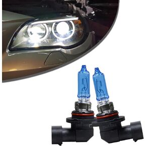 2 PCS Car H11 Halogen Lamp, 12V 100W Super Bright Fog Lamp Plug and Play with Bakelite Plastic Base, UV Protection Quartz Glass Light Replacement, Universal for Most Cars (White)