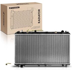 A-Premium Engine Coolant Radiator with Transmission Oil Cooler Compatible with Toyota Camry 1997-2001, Solara 1999-2003; Lexus ES300 1997-2001, V6 3.0L Automatic Trans. Replace# 164000A050, 164000A051