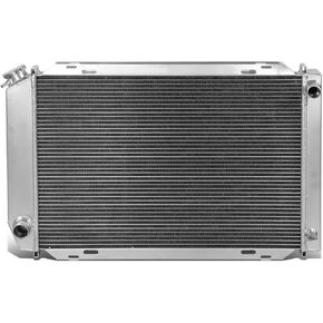 DNA Motoring RA-FM79-3 3-Row Full Aluminum Radiator Compatible with 79-93 Mustang / 80-87 Thunderbird / 82-87 Continental / 80-86 Capri