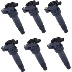 UF546 Ignition Coil Pack 6 PCS Fit for Hyundai Azera Genesis Coupe Santa Fe XL Sonata Veracruz, for Kia Sorento Amanti Borrego Cadenza K900 Sedona 2006-2017, 3.3L 3.8L V6 27301-3C000 273013C000