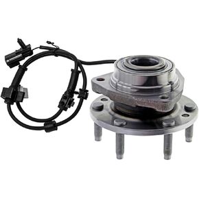 513188 Front Wheel Bearing and Hub Assembly Fit For 2004-2007 Bu-ick Rainier [03-06 Chevy SSR,02-09 Trailblazer] 02-09 G-MC Envoy [03-08 Is-uzu Ascender] 05-09 Sa-ab 9-7X # 12413037 BR930470