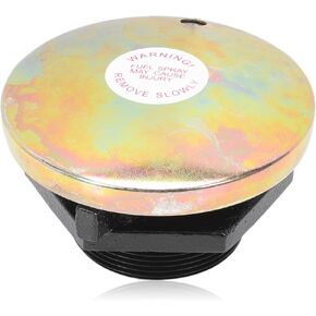 Transfer Tank Vented Cap Diesel Fuel Tank Cap for Dee Zee with 2 Inch Base, Diesel Tank Cap w/Threaded Neck