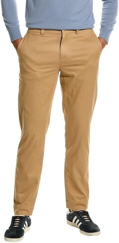 بنطال تشينو مبطن بالفانيلا للرجال من Brooks Brothers Clark Fit، 3830، بني in Kuwait