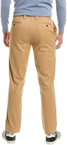 بنطال تشينو مبطن بالفانيلا للرجال من Brooks Brothers Clark Fit، 3830، بني in Kuwait