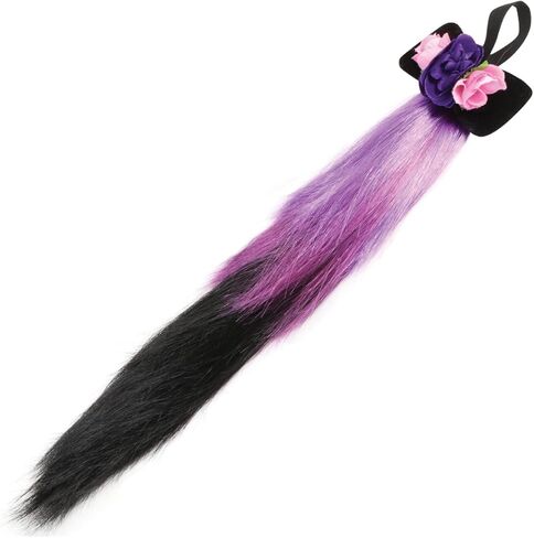 مجموعة أزياء Nikki's Knick Knacks Dark Unicorn - زي مخلوق Mystical Zombie Unicorn - عصابة رأس وقلادة وذيل in Kuwait