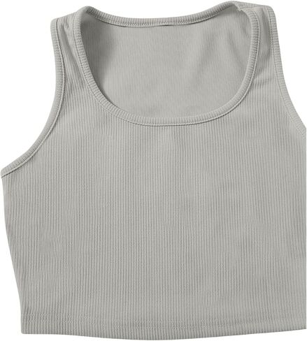 SweatyRocks Women's Suit Two Piece Outfits Sleeveless Crop Cami Top and Shorts Set in Saudi Arabia