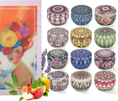 Scented Candles Clearance, 3 Pack Candles for Home Scented, 100 Hour Long Lasting Soy Candles, Valentines Day Candles Gifts for Women, Aromatherapy Candles Lavender | Orange Blossom | Mahogany Candle in Saudi Arabia