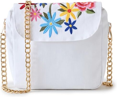 Women's Linen Purse with Chain in Saudi Arabia