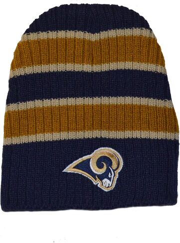 Tampa Bay Bucaneers Black Skull Cap - NFL Cuffless Knit Toque Beanie Hat in Saudi Arabia