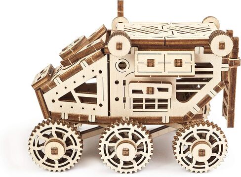 UGEARS NASA Saturn V Model Rocket Kit - Space Ship Model Kits for Adults - 3D Wooden Space Shuttle Building Puzzles - Rocketship Spacecraft 3D Wood Puzzle in Saudi Arabia