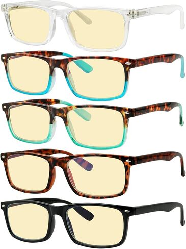 Eyekepper Multipack نظارات قراءة زرقاء اللون تحجب الضوء للنساء والرجال قراء نظارات الكمبيوتر in Kuwait