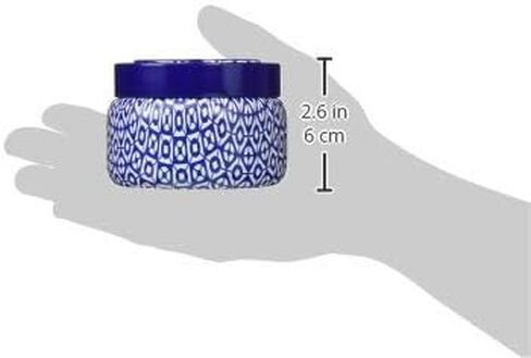 Capri Blue Volcano Printed Travel Tin Jar Candle - Luxury Candle with a Long Lasting Soy Wax Blend - Scented with Tropical & Fruity Fragrance (Lavender Color, 8.5 oz) in Kuwait
