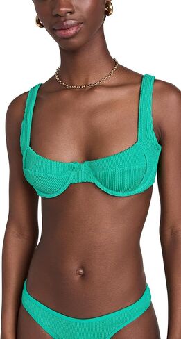 قميص بيكيني علوي من Good American Women's Always Fit Support Demi بيكيني in Kuwait