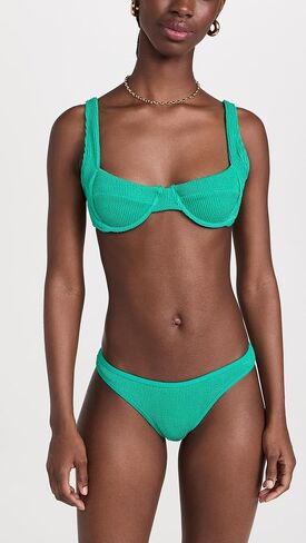 قميص بيكيني علوي من Good American Women's Always Fit Support Demi بيكيني in Kuwait