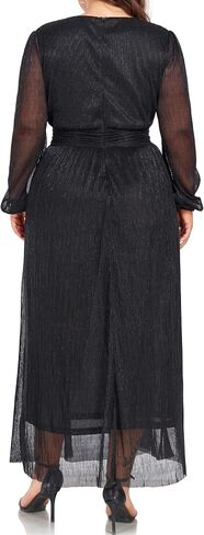 Carrdc Plus Size Maxi Dresses for Curvy Women Long Sleeve Cocktail Dress in Saudi Arabia