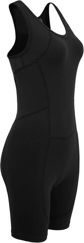 Pontoon Ladies Unisuit for Rowing - For Your Crew or for Training Fabric with Flat-Locked Seams for Next to Skin Comfort… (Charcoal, Small) in Saudi Arabia
