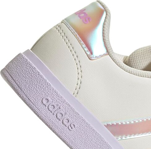 حذاء رياضي adidas Grand Court 2.0، أبيض/وردي بليس/وردي شفاف، 1 US للأطفال الصغار in Saudi Arabia