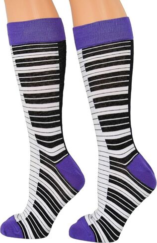 ARAD Novelty Piano Socks for Men and Women, Crazy Music-Themed Apparel in Saudi Arabia
