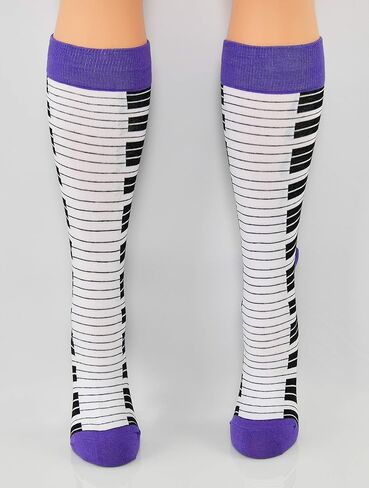 ARAD Novelty Piano Socks for Men and Women, Crazy Music-Themed Apparel in Saudi Arabia