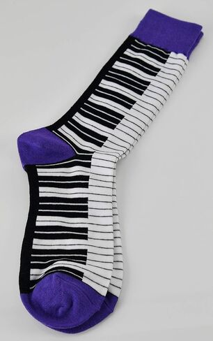 ARAD Novelty Piano Socks for Men and Women, Crazy Music-Themed Apparel in Saudi Arabia