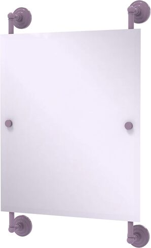 Allied Brass QN-27-92-SGL Que Rectangular Frameless Rail Mounted Mirror, Spanish Gold in Saudi Arabia