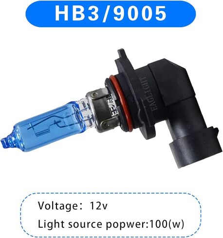 قطعتان من مصباح هالوجين H11 للسيارة، 12 فولت 100 وات، قابس وتشغيل مصباح الضباب فائق السطوع مع قاعدة بلاستيكية باكليت، استبدال ضوء زجاج الكوارتز للحماية من الأشعة فوق البنفسجية، عالمي لمعظم السيارات (أبيض) in Kuwait