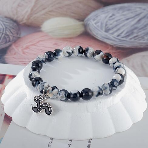 Squirrel Gifts for Squirrel Lovers Natural Stone Beads Squirrel Bracelets Squirrel Jewelry Inspirational Gifts for Friend in Saudi Arabia