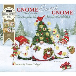 Lang Companies, Gnome Sweet Gnome Special Edition 2025 Wall Calendar