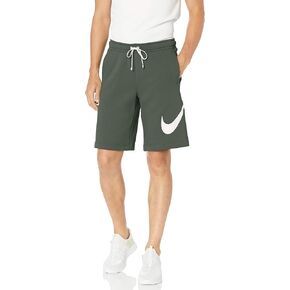 Nike Men's Sportwear Club Shorts, Dark Grey Heather/White, XX-Large Tall