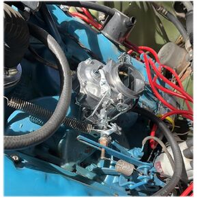 New 2-Barrel Carburetor Carb for Dod-*ge for Chry-*sler 318 V8 5.2L 6CIL Engine 1967-1980 Manual Choke BBD High Top Carb Car-*ter Type Carburetor 1972-1985