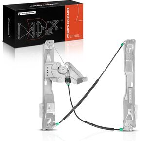 A-Premium Electric Power Window Regulator Without Motor Compatible with Ford Taurus 2010-2019, Police Interceptor Sedan 2013-2019, Special Service Police Sedan & Lincoln MKS, Front Left Driver Side