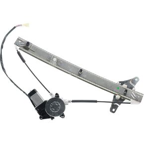 YHTAUTO Front Power Window Regulator Driver Side With 2-Pin Motor Assembly for Toyota Camry 1992-1996, 4-Door Sedan Only