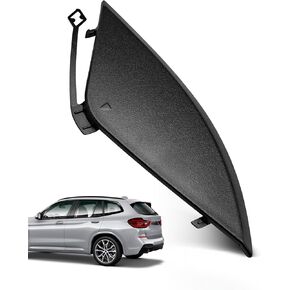 غطاء السحب الأمامي من ULZOZN مناسب لسيارات BMW X3 28dX 28i 35iX 2015-2017، غطاء مقطورة سحب غطاء العين استبدال 51117338474، غطاء خطاف سحب المصد الأمامي للسيارة