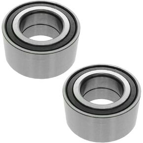 TRQ Front Wheel Bearing Set Compatible with 2002-2008 Jaguar X-Type